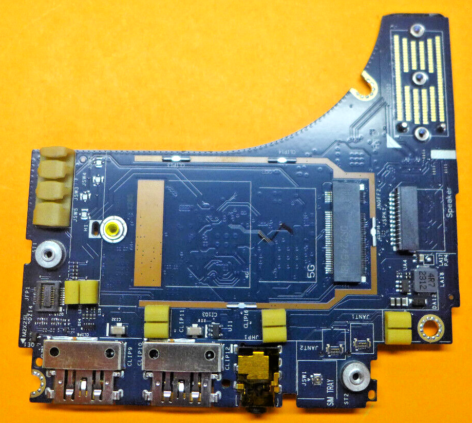 Genuine Dell Latitude 7440 USB Board & Power Button LS-M591P 10NN1