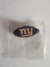 New York Giants Logo Football Shape NFL Lapel Pin Brand New