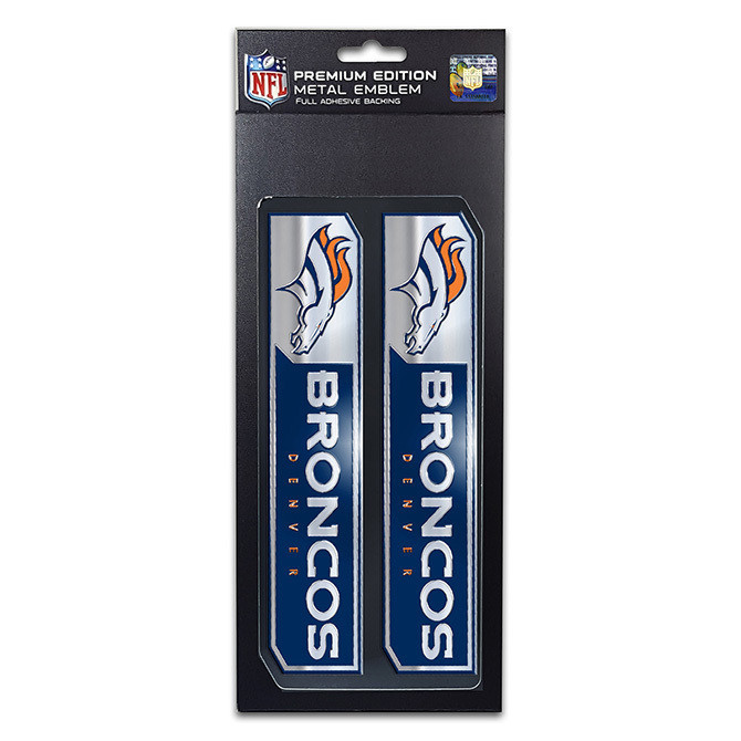 Sticker Auto Denver Broncos Adesivo Vinile Denver Broncos - 5 Taglie Diverse, Colore Marrone, Perfetto Per Auto, Caschi, Finestre Adesivo Denver Broncos - Foto 5