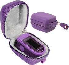 Fingertip Pulse Oximeter Case Only for Zacurate Pro 500DL, 500BL, Childrend, Fac