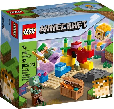 LEGO 21164 * THE CORAL REEF * CITY * NEW IN DAMAGED BOX, SEALED