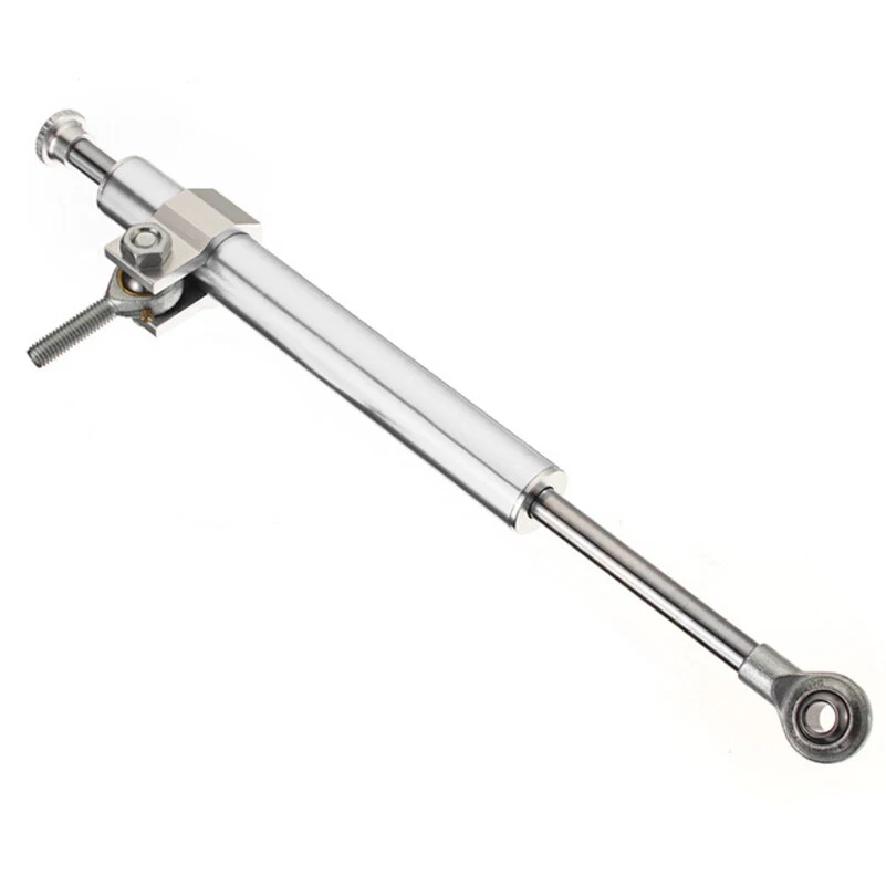 Universal 330mm/13"Aluminum Motorcycle Steering Damper Stabilizer Rod Fork Clamp - Image 3 of 4
