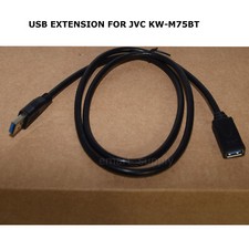 NEW USB EXTENSION FOR JVC KWM75BT KW-M75BT FREE FAST SHIPPING