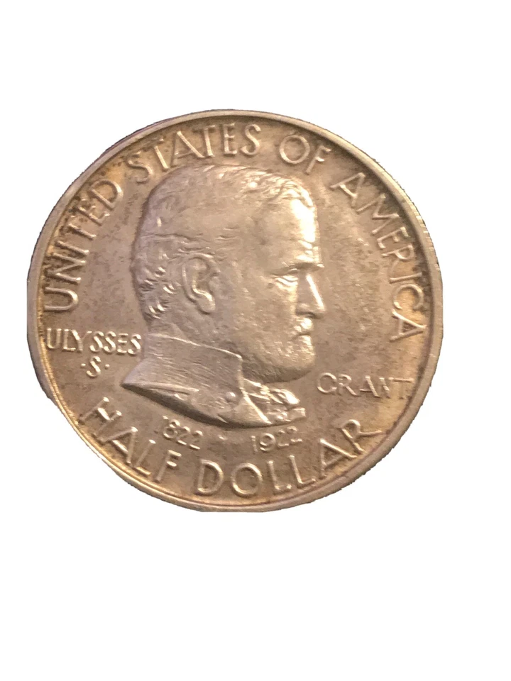 1922 Ulysses Grant Centennial Commemorative Half Dollar US, Great collectible! - Image 2 of 3