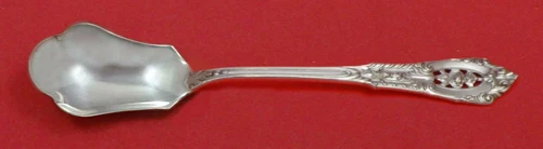 Rose Point by Wallace Sterling Silver Relish Scoop 5 1/2" Custom Made