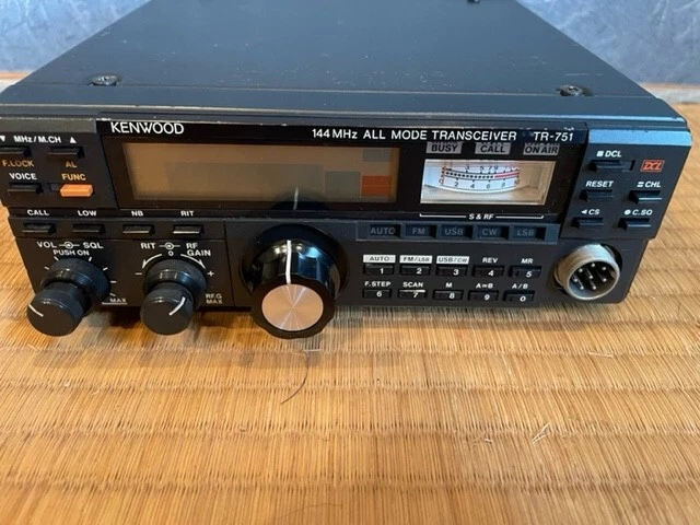 KENWOOD TR-751 all mode transceiver tested working used