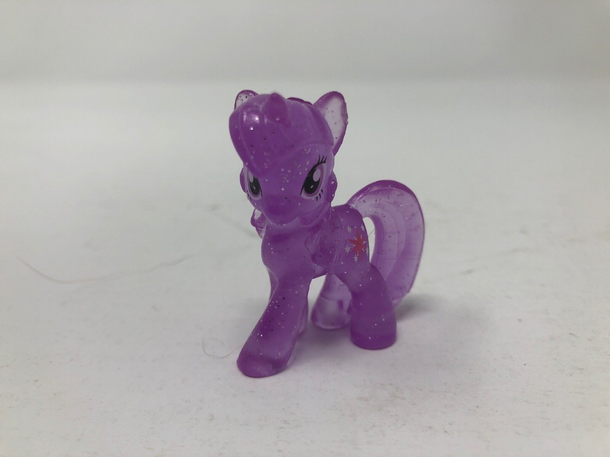 Hasbro My Little Pony Clear Glitter Mini Pony Sparkle MLP G4