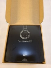 Cisco Headset 730 Platinum Wireless ANC Bluetooth Dual On-Ear USB-C VoIP