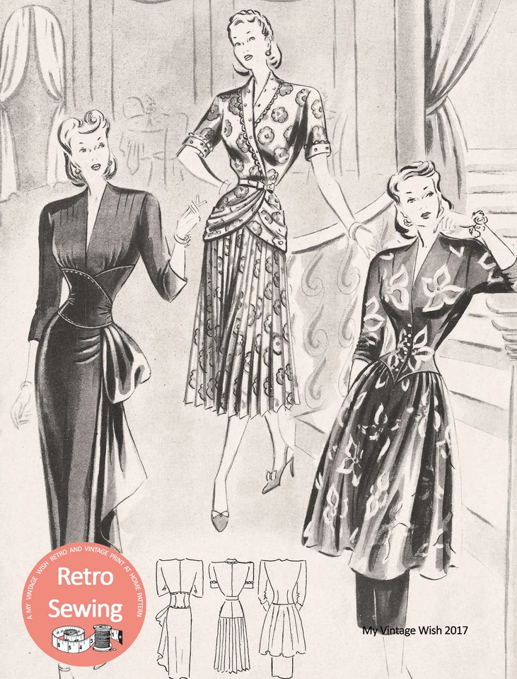 The Haslam Book of Dresscutting - Illustrated Book of Draftings No. 25 - Image 4 of 4