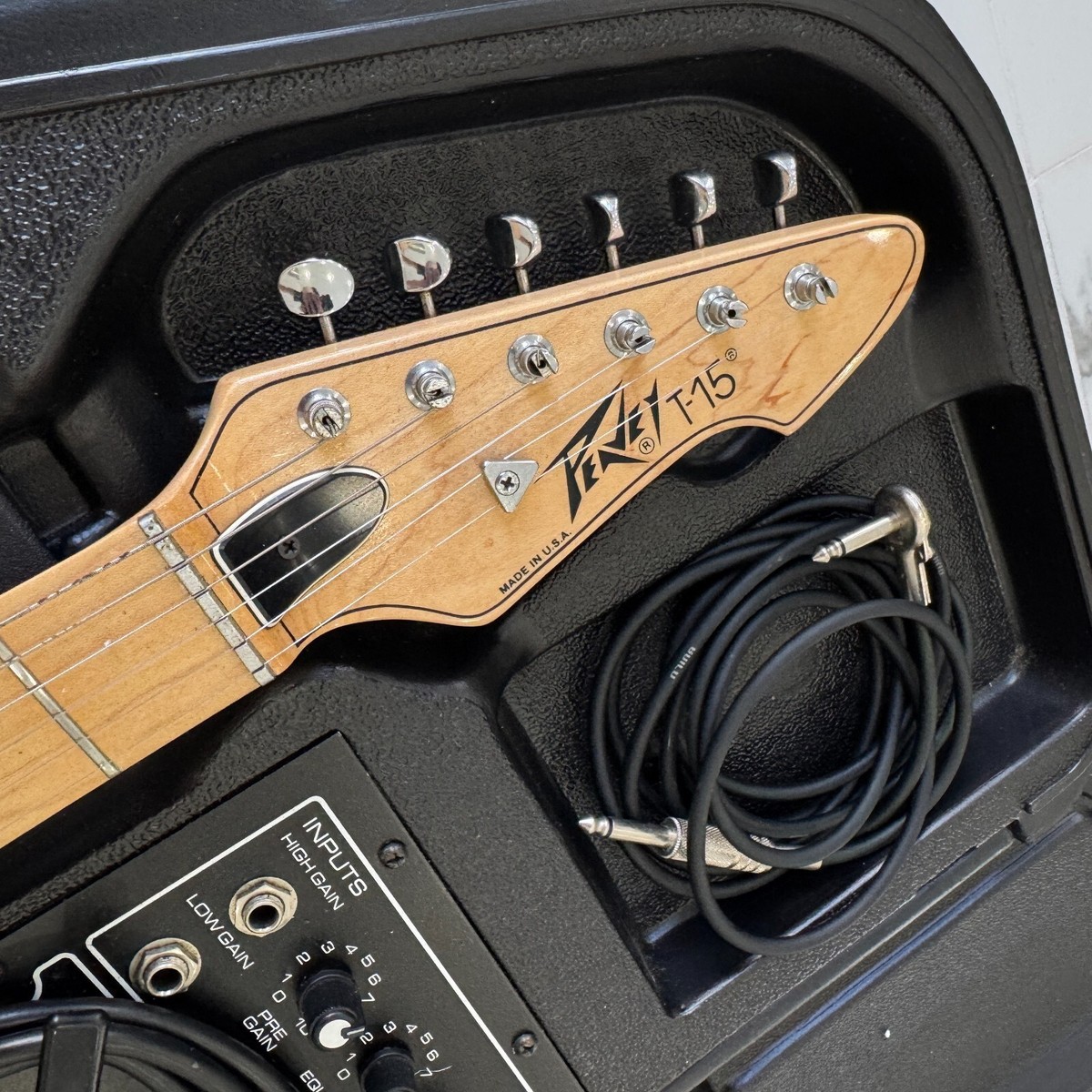 Peavey T-15 1980's Made In USA Electric Guitar +