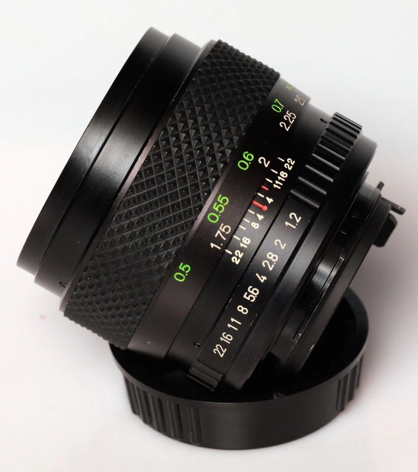 Porst 55mm f1.2 Color Reflex MC Auto Pentax K montaje COMO NUEVO 0965 Foto 2 de 4