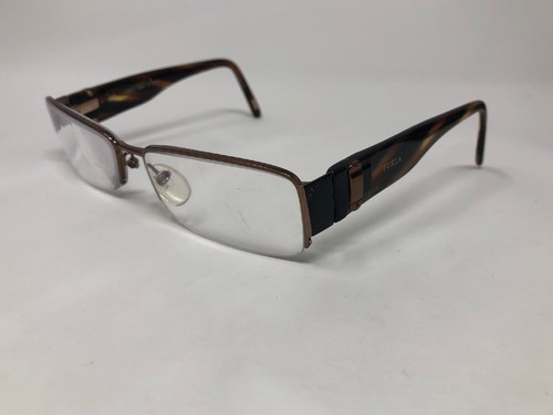 FURLA “SALOME” Eyeglasses Frame VU4210J COL.0SCG 55-16-135 Brown/Black XM67