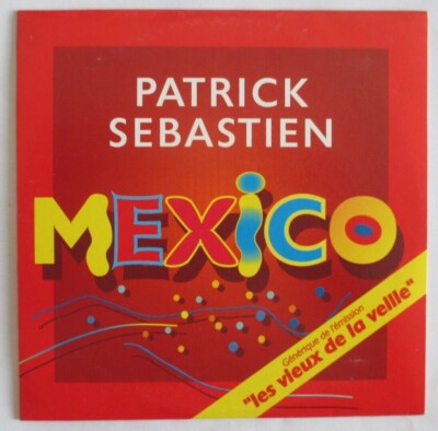 PATRICK SEBASTIEN - CD SINGLE 2 TITEL ''MEXICO''