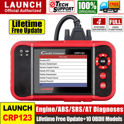 2021 New LAUNCH X431 CRP123 OBD2 Diagnostic Scanner ABS SRS Fault Code Reader