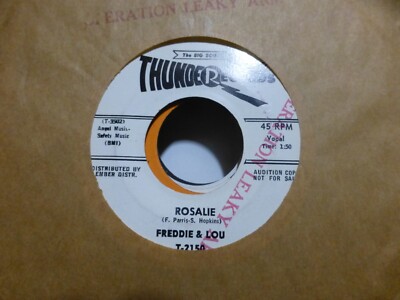 FREDDIE & LOU YOU'LL BE MINE TONIGHT & ROSALIE. R&B DOO WOP NEAR MINT DOO WOP 45