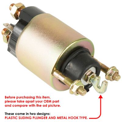 for Ford Tractor Compact 1210 3-58 Shibaura Diesel 1983-1986 Starter Solenoid