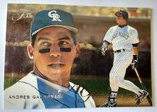 ANDRES GALARRAGA, 1995 FLAIR #130, ROCKIES