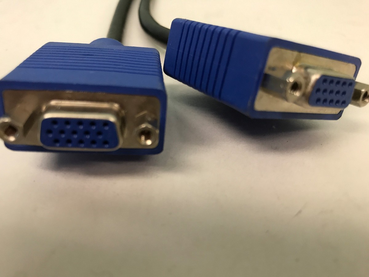 4x HP Dms-59 Pin Male to Dual 15pin VGA Female Splitter Adapter Cable 338285-008 | Acquisti Online su