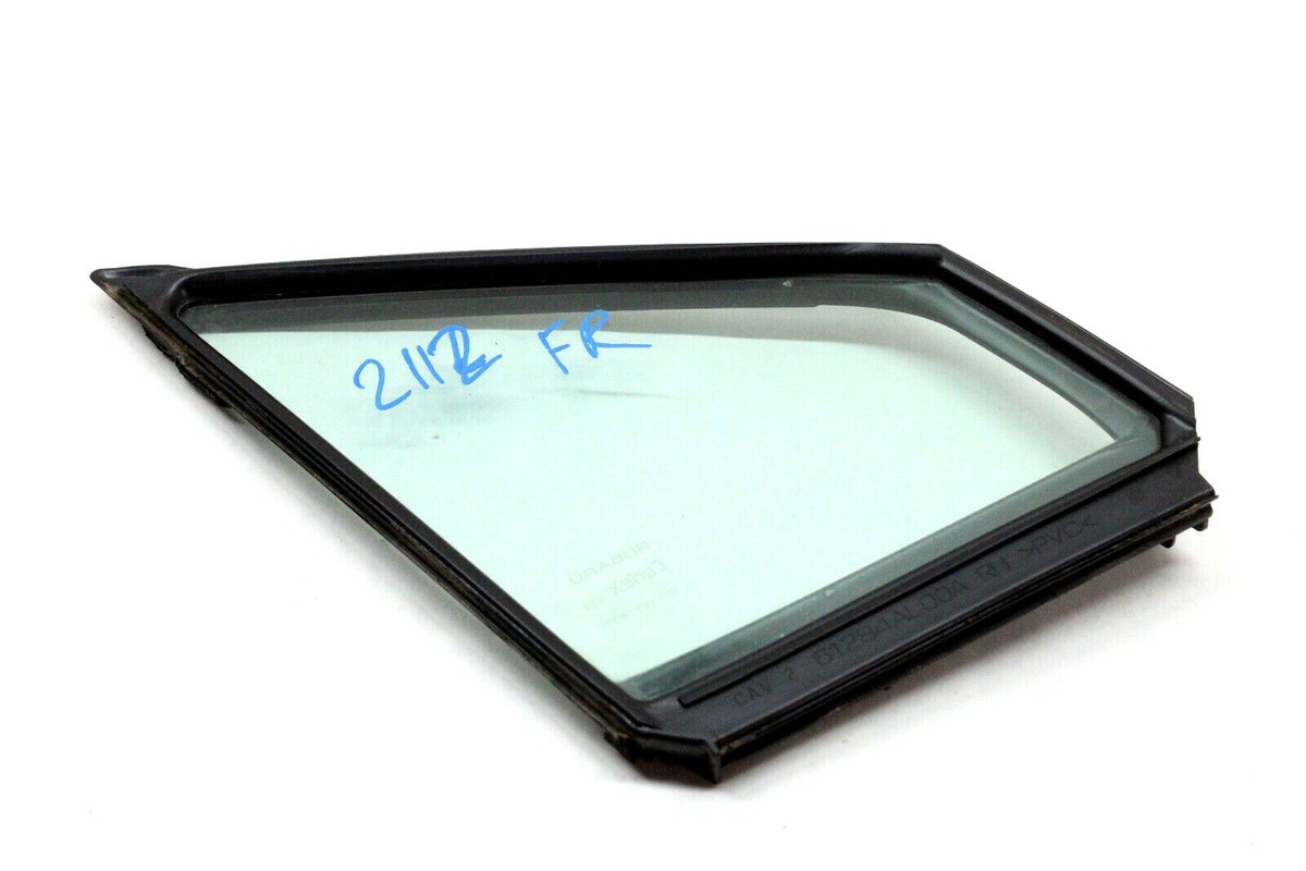 2015 SUBARU OUTBACK FRONT RIGHT SMALL DOOR WINDOW GLASS 61284AL00A