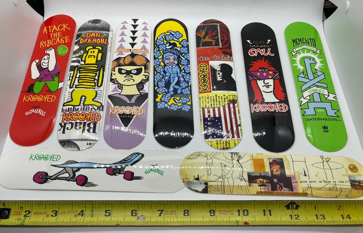 mark gonzales gonz 原画 krooked supreme Krooked Skateboards Mark