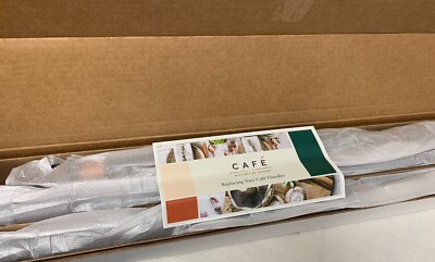 GE Cafe Appliances Black Stainless Refrigerator Handle Kit CXLB3H3PMBT