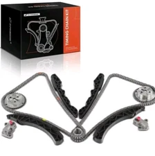 A-Premium 11PCS Engine Timing Chain Kit W/Sprocket & Tensioner & Guide Compatibl