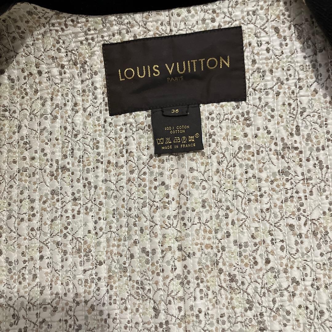 Louis Vuitton Corduroy Patchwork Jacket Men's Tai… - image 11