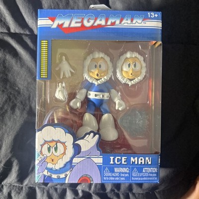 Jada 4.5'' Mega Man Ice Man Figure w/ Accessories New In Box 34223