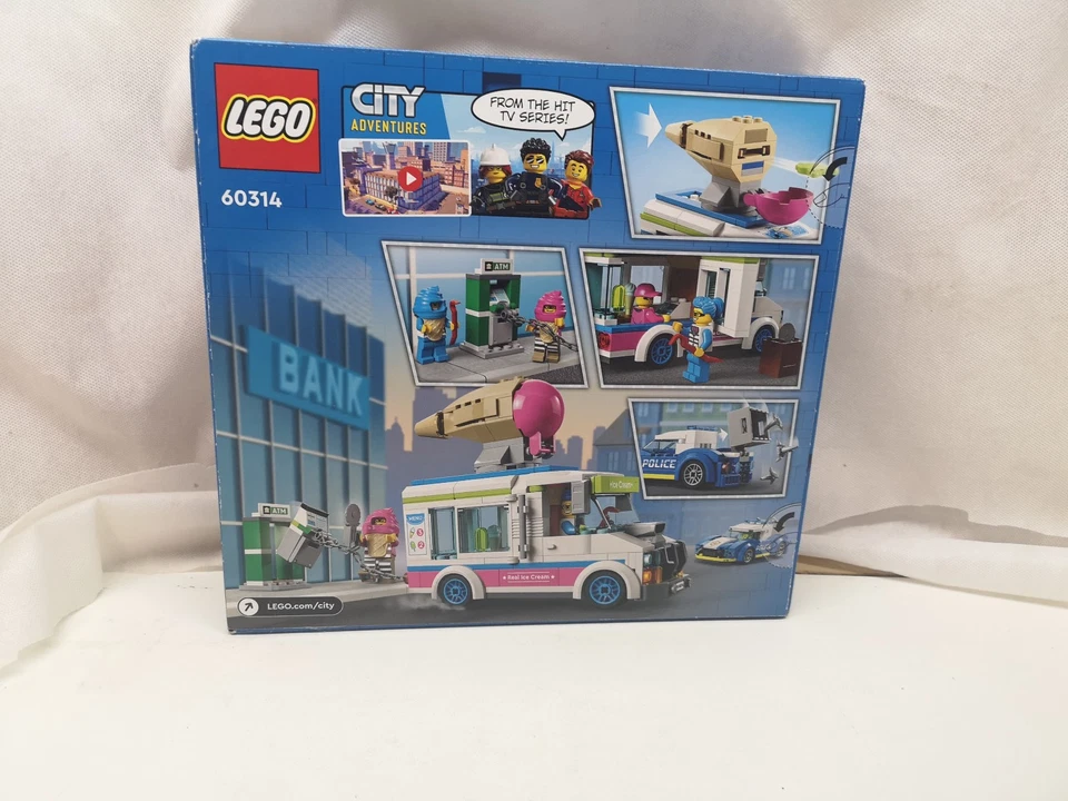LEGO City 60314 : La course-poursuite du camion de glaces Neuf scellé - Photo 2/4