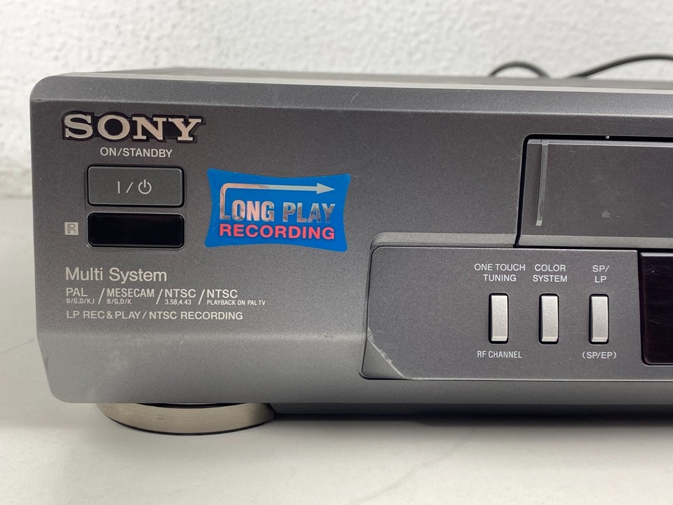 Magnétoscope Sony SLV-SE820B – VHS/VHS-C, PAL/SECAM, Pour Pièces