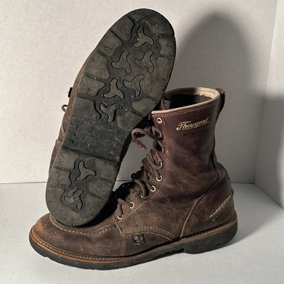 THOROGOOD 1957 SERIES FLYWAY 814-4141 WP 8  BRIAR PITSTOP BOOTS Men's 13 M USA