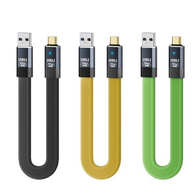 Heavy Duty USB3.2 Storage Cable Rapid File Transfer PVC Reinforced Connectors
