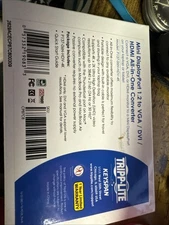 Tripp Lite DisplayPort 1.2 to VGA/DVI/HDMI All-in-One Cable P136-06N-HDV-4K