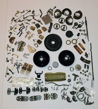 Huge Lot Sewing Machine Parts for Altered Art Crafts Steampunk Singer