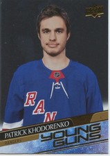 2020-21 Upper Deck Young Guns Silver Foil #709 Patrick Khodorenko - Rookie