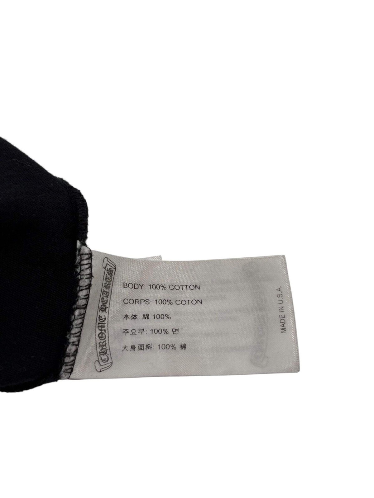 Chrome Hearts Red Dagger Longsleeve Tee Black - Lightly Worn thumbnail 6