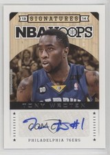 2013-14 NBA Hoops Signatures Tony Wroten #43 Auto h6d