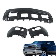 Black 3PCS Bumper Kit for Silverado 1500 2014-2015 22944857