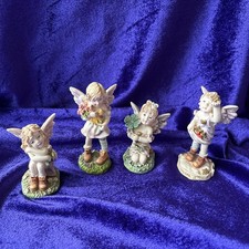 Andrew Brownsword Collection of 4 Fairies Rare Vintage Wish Upon A Star