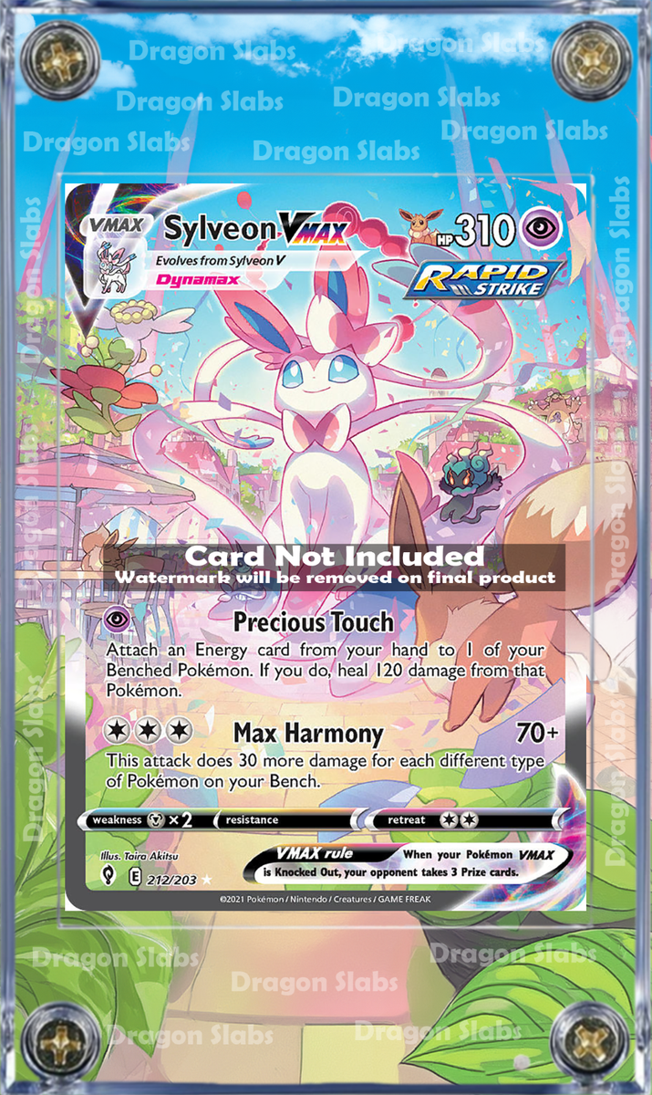 Pokemon Sylveon VMAX Alt Art 212/203 SWSH Evolving Skies Extended