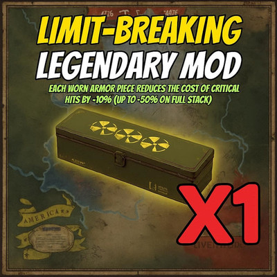 FALLOUT 76 [PC]      LIMIT-BREAKING LEGENDARY RAID MOD BOX