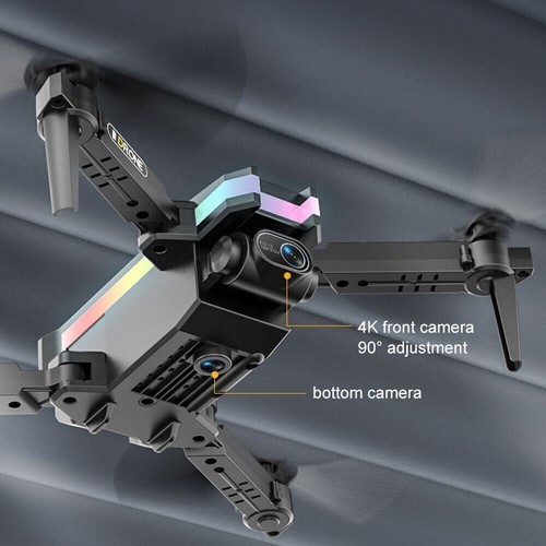 Ferngesteuerte Drohne 6 Achsen Mini UAV WIFI FPV Drohne Dual Kamera Quadrocopter HD 4K - Bild 6 von 11