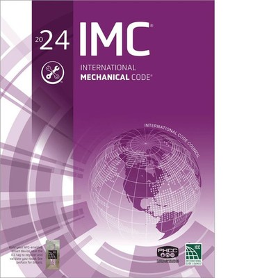 2024 IMC International Mechanical Code ICC Paperback Like New
