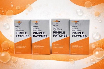 Lot Of 4 - SpaLife - Skin Tint Hydrocolloid - Pimple Patches - Medium Dark