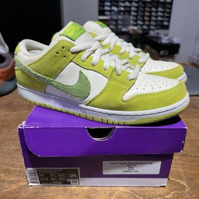 Size 10 - Nike Dunk Pro SB Low Fruity Pack - Green Apple