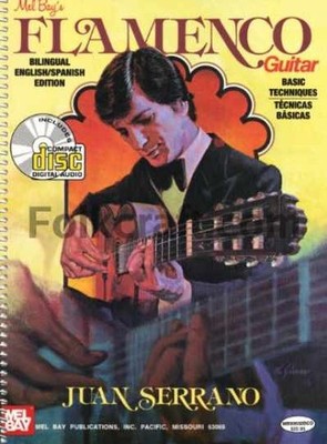 Flamenco Guitar: Basic Techniques - Paperback, by Juan Serrano - Very Good