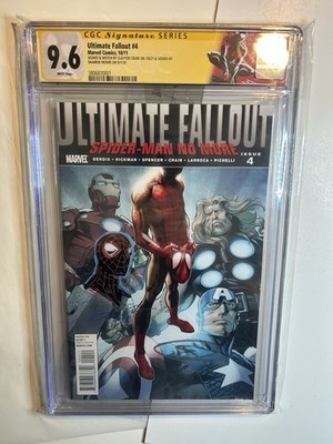 Ultimate Fallout #4 2x SS CGC 9.6 1ST PRINT w/remark by Clayton Crain & Shameik
