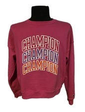 Women's Champion Powerblend Fleece Crewneck Sweatshirt Size Medium