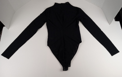 Alo Yoga euphoria bodysuit 【S】完売品 Alo Bodysuit S Euphoria Long Sleeve Black High Neck Stretch W8195R
