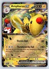 Pokémon Prize Pack Series 3 Scarlet & Violet Promos Ampharos ex 016 Promo NM
